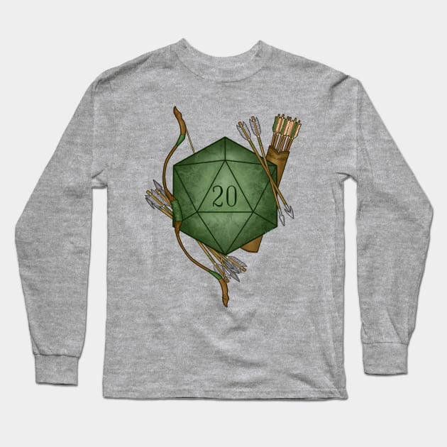 ranger dice Long Sleeve T-Shirt by JadedWolvesArt